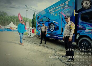Polres Simalungun Siap Amankan Kejurnas Danau Toba Rally 2023 dan FIA APEC ASIA CUP 2023 