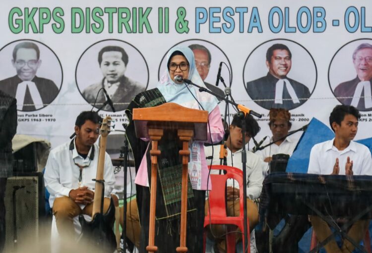 Wali Kota Siantar dr Susanti: Selamat Jubileum 120 Tahun Injil di Simalungun