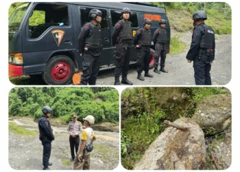 Sebuah Mortil Ditemukan Warga dari Tangkahan Pasir di Talunkondot Simalungun