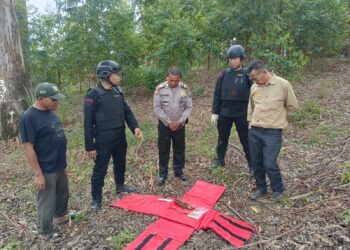 Penjinak Bom Poldasu Disposal Peledak Jenis Proyektil M 170 dari Lokasi Gereja Katholik Santo Padua Tiga Dolok