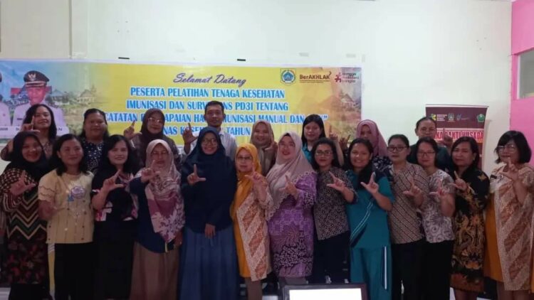 Dinas Kesehatan Pakpak Bharat Gelar Pelatihan Pengelolaan Imunisasi bagi Tenaga Kesehatan