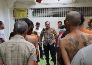 AKBP Yogen Heroes Baruno Cek Dan Kontrol Tahanan Dan RTP Polres Siantar 