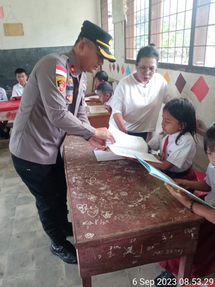 Polsek Tanah Jawa Gelar Kegiatan Polri Peduli Budaya Literasi