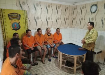 Pembinaan Rohani Tahanan Sat Tahti Polres Pematang Siantar