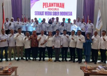 Pengurus SMSI Labuhanbatu Raya Dilantik, Siap Wujudkan Kolaborasi Dahsyat Menuju Media Siber