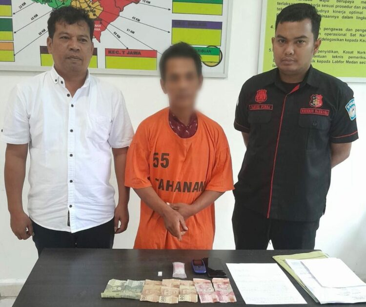 Pengedar Shabu Diamankan Polres Simalungun dari Penginapan Pelangi