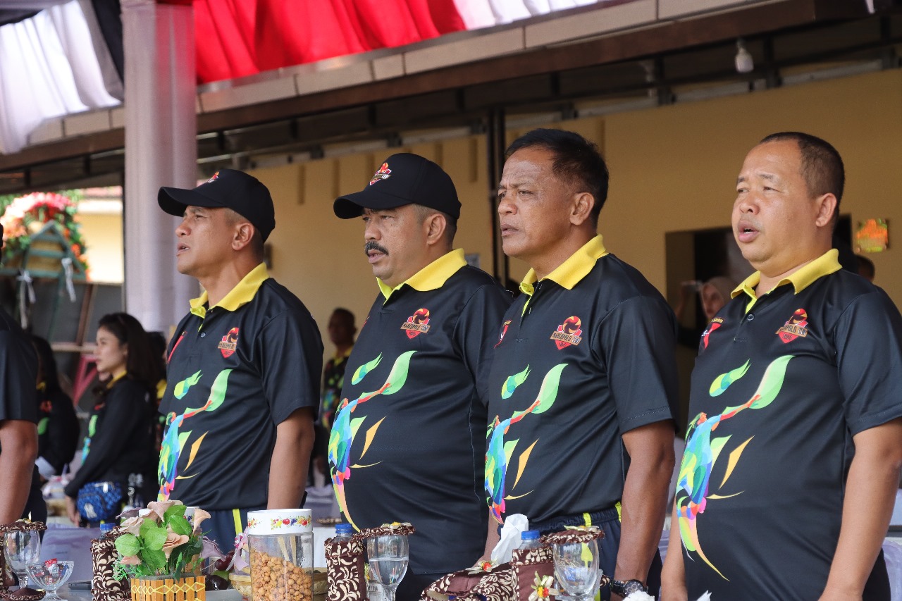 HUT Korps Brimob Polri Ke-78, Kapolres Siantar Hadiri Open Turnamen Bola Voli Marcopolo Cup