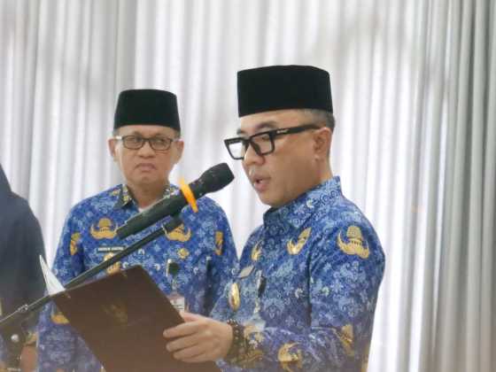 Bupati H Raden Adipati Hadiri Pengambilan Sumpah/Janji PNS Dilingkungan Pemerintah Kabupaten Way Kanan