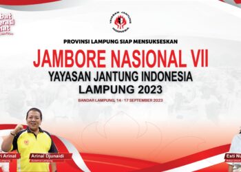 Tanggal 14-17 September 2023, Jambore Nasional Yayasan Jantung Indonesia  Digelar Di Provinsi Lampung