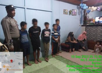 Polsek Siantar Barat Tindak Lanjuti Laporan Warga Adanya Anak Ngelem
