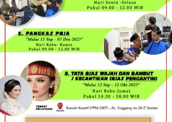 Kabar Gembira, LPPM - GKPI Gelar Pelatihan Pangkas dan Rias Pengantin Gratis