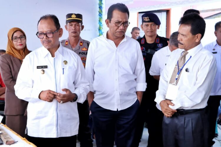Wakil Bupati Simalungun dan Forkopimda Monitoring Pelaksanaan Pilpanag Serentak Gelombang II