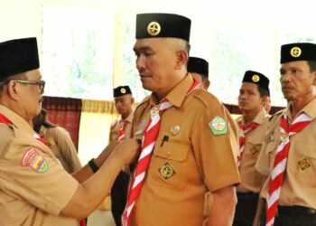 Wakil Bupati Simalungun Lantik Pengurus Mabisaka Kwarcab GP Simalungun Masa Bakti 2023-2026