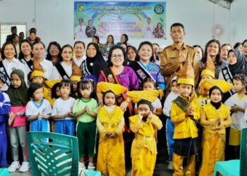 Ratnawaty Radiapoh Hasiholan Sinaga Kukuhkan Bunda PAUD Nagori se-Kecamatan Siantar