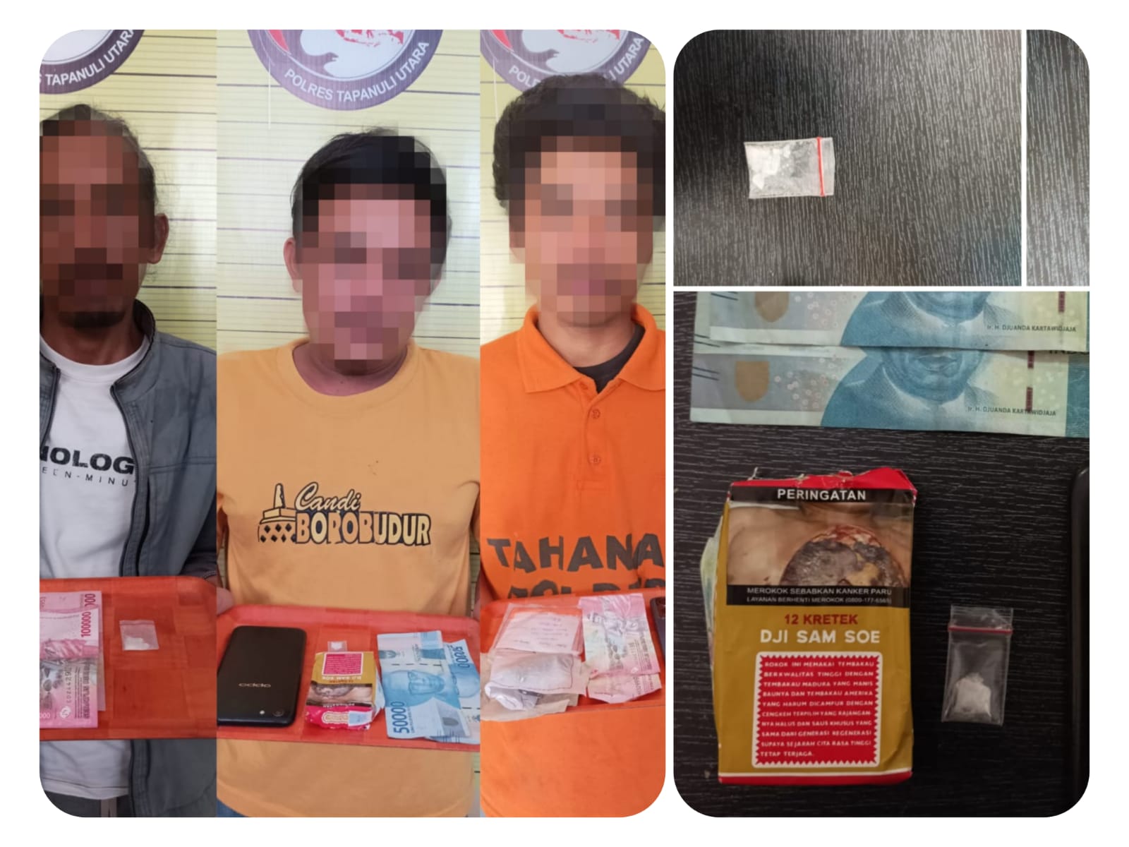Ketua MUI Dan Ketua LADN Taput Apresiasi Polres Taput Ungkap Jaringan Narkoba 