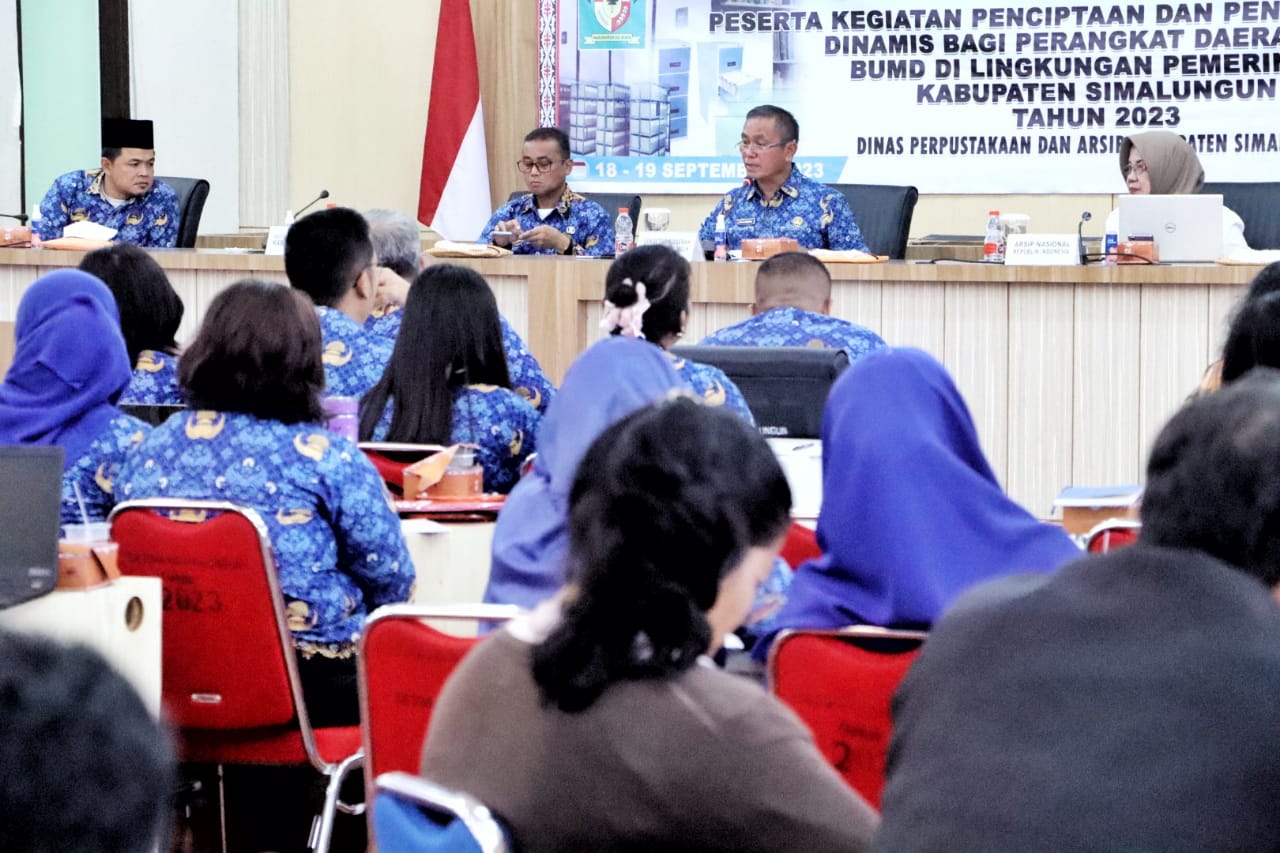 Pemkab Simalungun Bekali ASN Kemampuan Dalam Pengelolaan Arsip Yang Baik Pemkab Simalungun Bekali ASN Kemampuan Dalam Pengelolaan Arsip Yang Baik