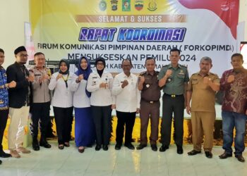 Sukseskan Pemilu 2024, Pemkab Simalungun Bersama Forkopimda Simalungun Gelar Rakor