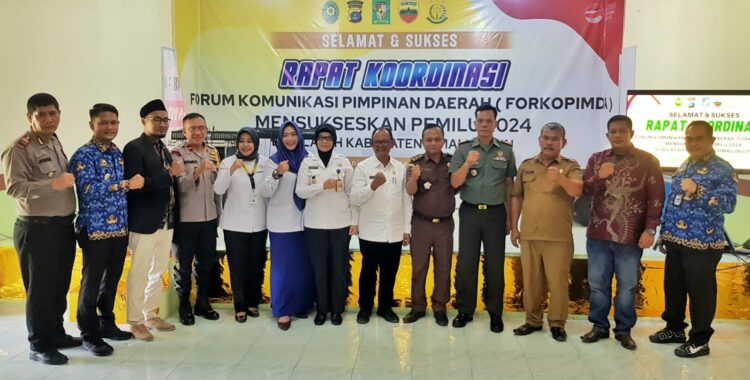 Sukseskan Pemilu 2024, Pemkab Simalungun Bersama Forkopimda Simalungun Gelar Rakor