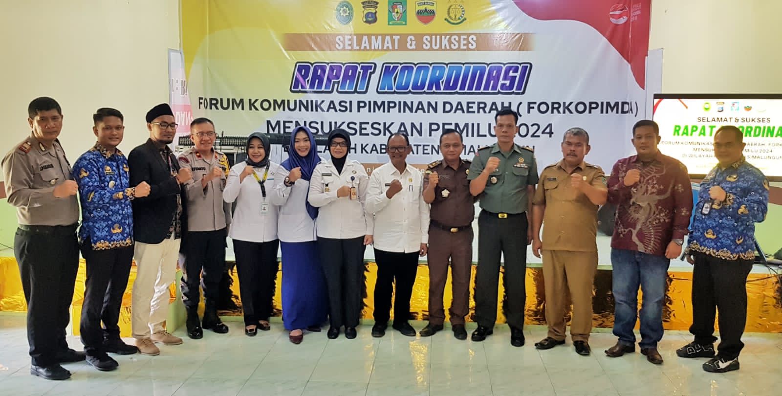 Sukseskan Pemilu 2024, Pemkab Simalungun Bersama Forkopimda Simalungun Gelar Rakor Sukseskan Pemilu 2024, Pemkab Simalungun Bersama Forkopimda Simalungun Gelar Rakor
