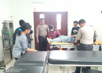 Polsek Purba Evakuasi Jasad Pertibi Keliati yang Ditemukan Meninggal di Ladang 