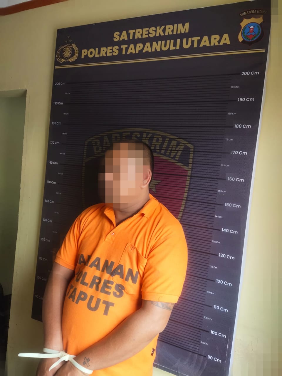 Perjalanan Kens Bandar Sabu-Sabu di Bonapasogit Berakhir di Tangan Polres Taput