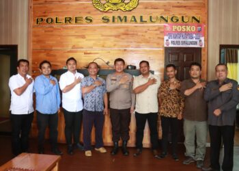 Kapolres Simalungun Terima Kunjungan Silaturahmi Bawaslu, Sinergi untuk Sukseskan Pemilu 2024