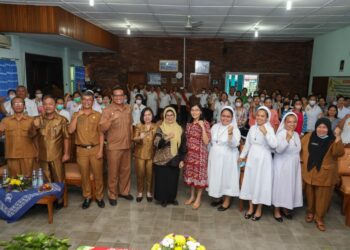 Wali Kota dr Susanti Hadiri Sosialisasi Hubungan Industrial dan UU Ketenagakerjaan di RS Harapan