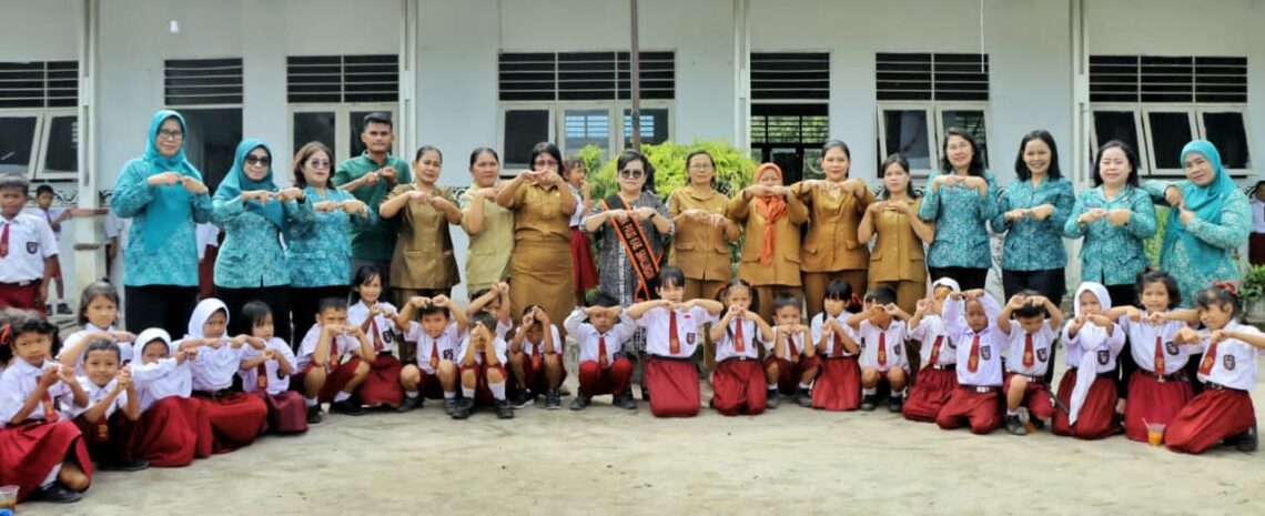 Bunda PAUD Simalungun Monitoring Penerapan Program Transisi PAUD ke SD.