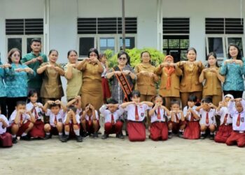 Bunda PAUD Simalungun Monitoring Penerapan Program Transisi PAUD ke SD.