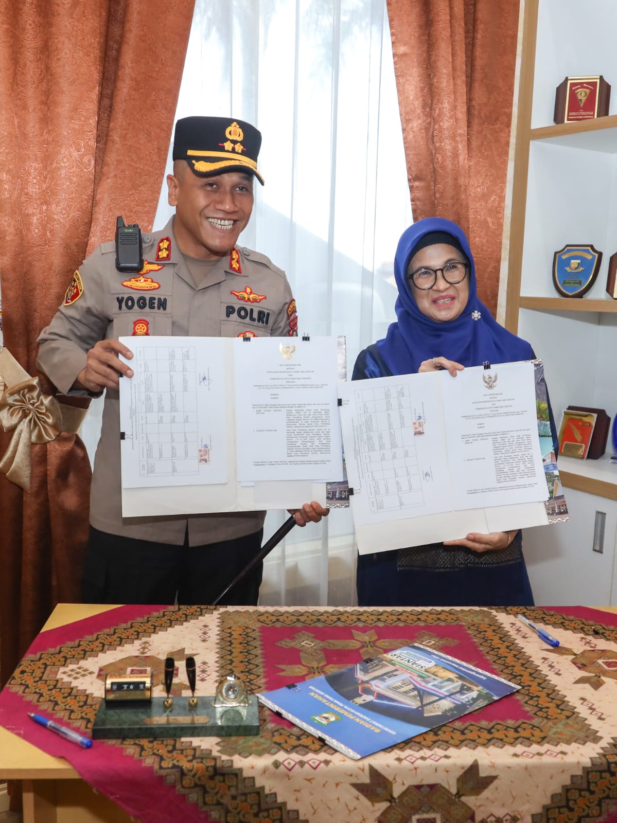 Pemko dan Polres Siantar Sepakati MoU terkait Penggunaan CCTV Pelintas