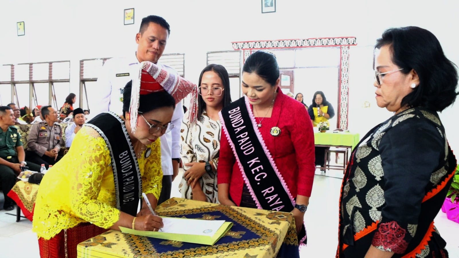 Bunda PAUD Nagori dan Kelurahan se-Kecamatan Raya Resmi Dikukuhkan 