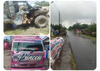 Kecelakaan Beruntun Tiga Kendaraan di Tanah Jawa Kabupaten Simalungun