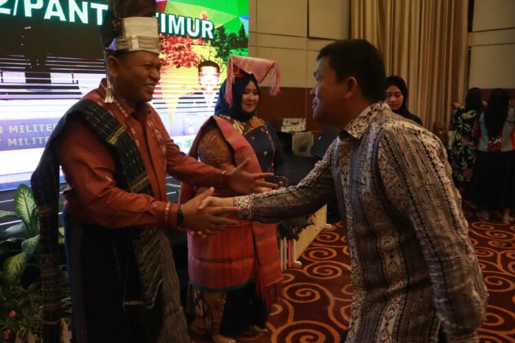 Malam pisah sambut Komandan Korem 022 Pantai Timur Kodam 1/Bukit Barisan