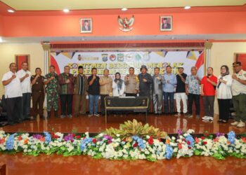 Penandatanganan Naskah komitmen Bersama Tolak Peredaran Narkoba di THM