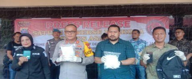Bawa 2 Kg Sabu, TKI Ilegal Diciduk Sat Res Narkoba Polres Asahan