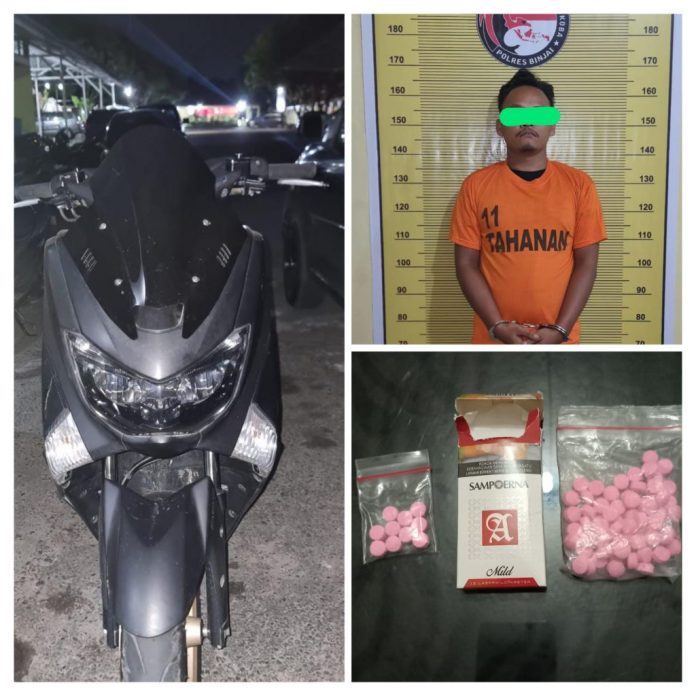 Tersangka dan Barang Bukti yang Disita Polisi