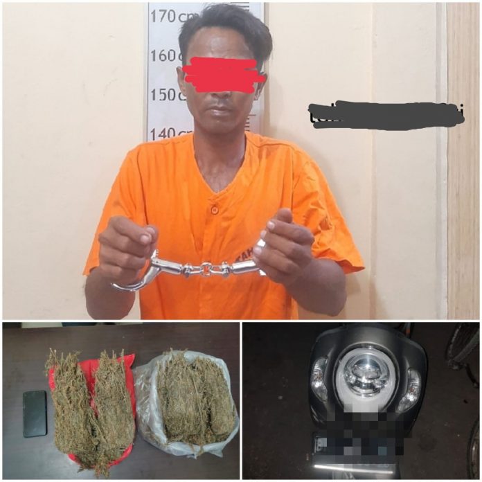 Tersangka dan Barang Bukti yang Diamankan (int)
