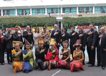 Kapolres Pematang Siantar AKBP Yogen Heroes Baruno SH SIK dalam kegiatan PKKMB  STIE Sultan Agung