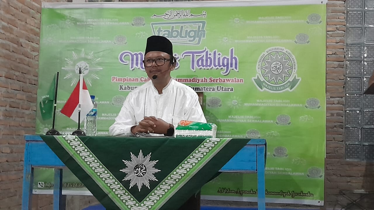 Wakil Bupati Simalungun Zonny Waldi Ikuti dan Apresiasi Pengajian Muhammadiyah Serbalawan. Wakil Bupati Simalungun H. Zonny Waldi SSos MM