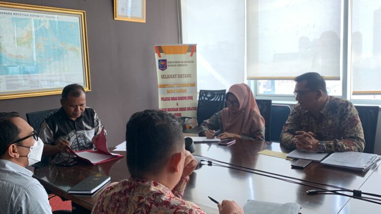 Wali Kota melakukan konsultasi dan koordinasi perihal batas daerah antara Kota Pematang Siantar dengan Kabupaten Simalungun