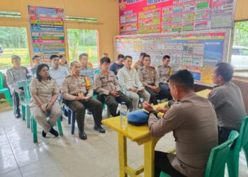 Polres Simalungun Laksanakan Pembinaan Etika Profesi dan Sosialisasi Kode Etik Polri