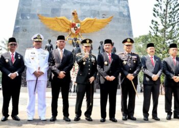 Wakil Bupati dan Forkopimda Simalungun Hadiri Upacara Peringatan Hari Kesaktian Pancasila di Tugu Letda Sujono