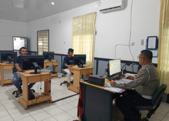Sat Lantas Polres Siantar Laksanakan Pelayanan Penerbitan SIM di SATPAS