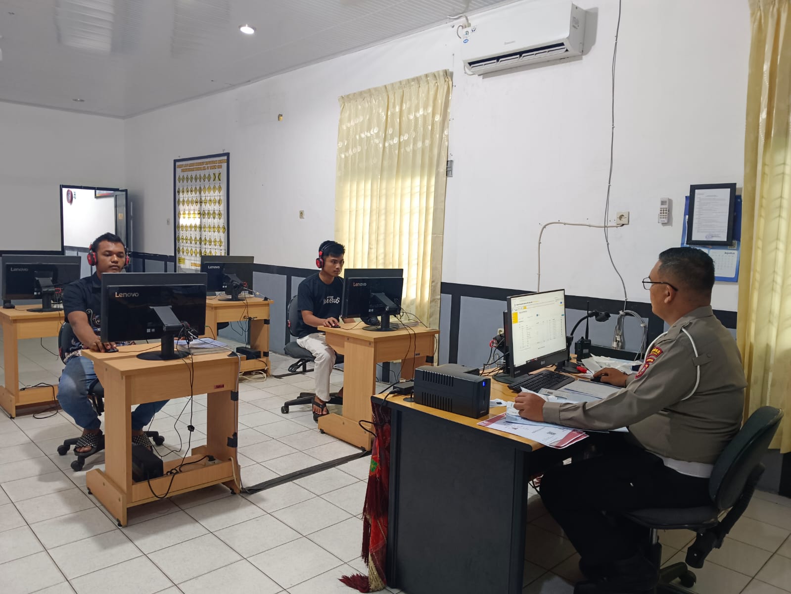 Sat Lantas Polres Siantar Laksanakan Pelayanan Penerbitan SIM di SATPAS