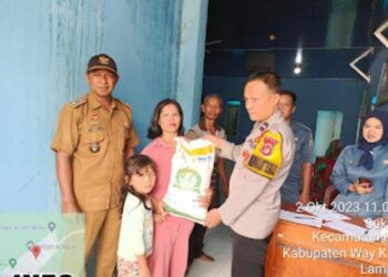 Pemerintah Kampung Suka Jadi Kembali Salurkan Bantuan Beras CPP Kepada Masyarakat
