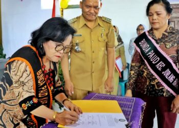 Bunda PAUD Simalungun Kukuhkan Bunda PAUD se-Kecamatan Jorlang Hataran