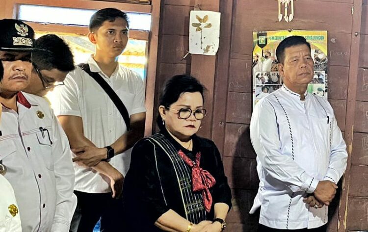 Bupati Simalungun Sampaikan Belasungkawa Atas Meninggalnya Bocah kelas 1 SD Korban Kebakaran