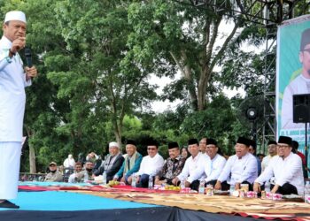 Bupati Simalungun dan Wakil Bupati serta Forkopimda Hadiri Tabligh Akbar