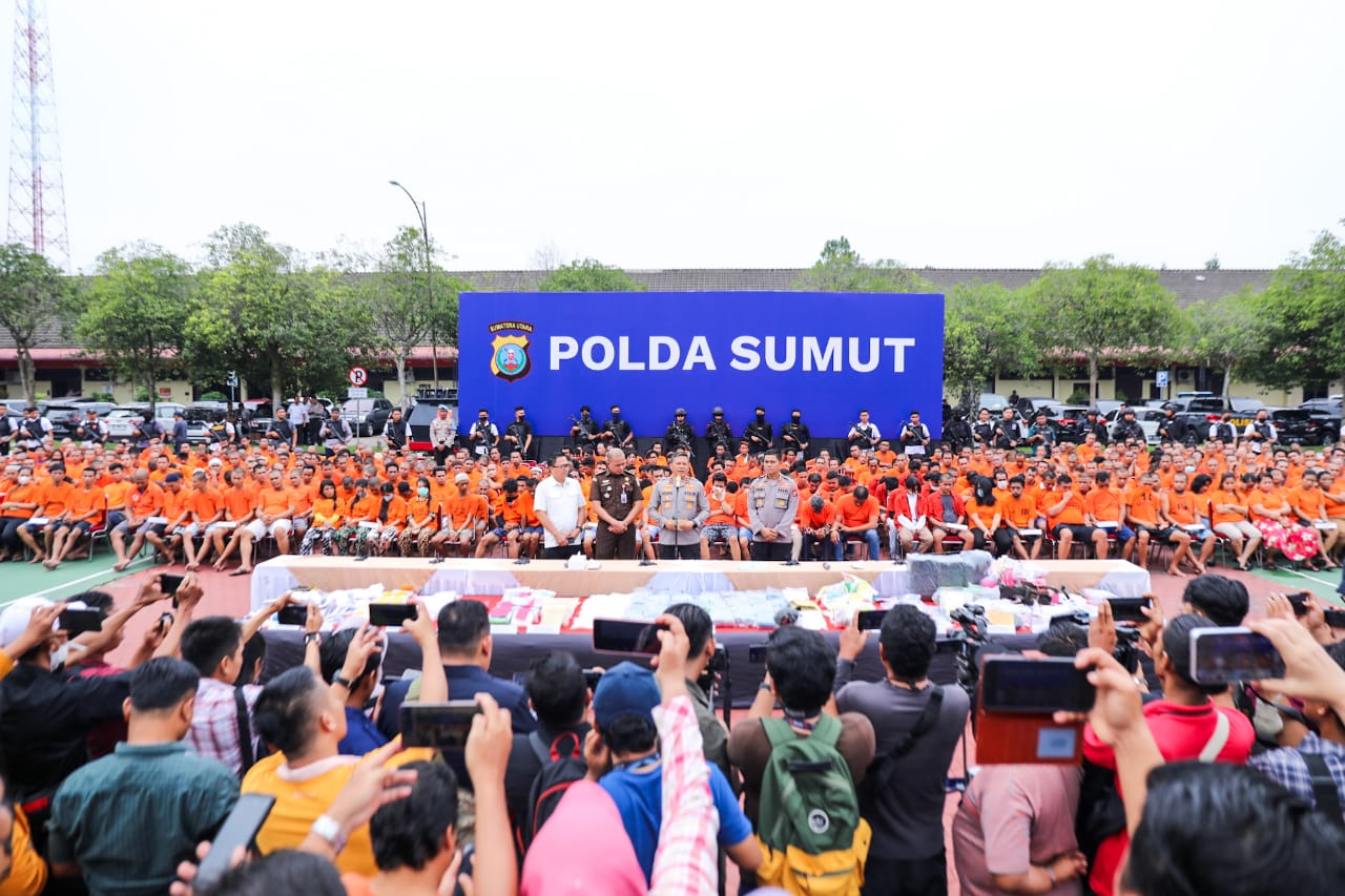 Sat Narkoba Polres Simalungun Ikut Andil Dalam Pemberantasan Narkoba di Sumut 