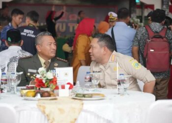 Bupati Pakpak Bharat Hadiri Perayaan HUT TNI ke-78